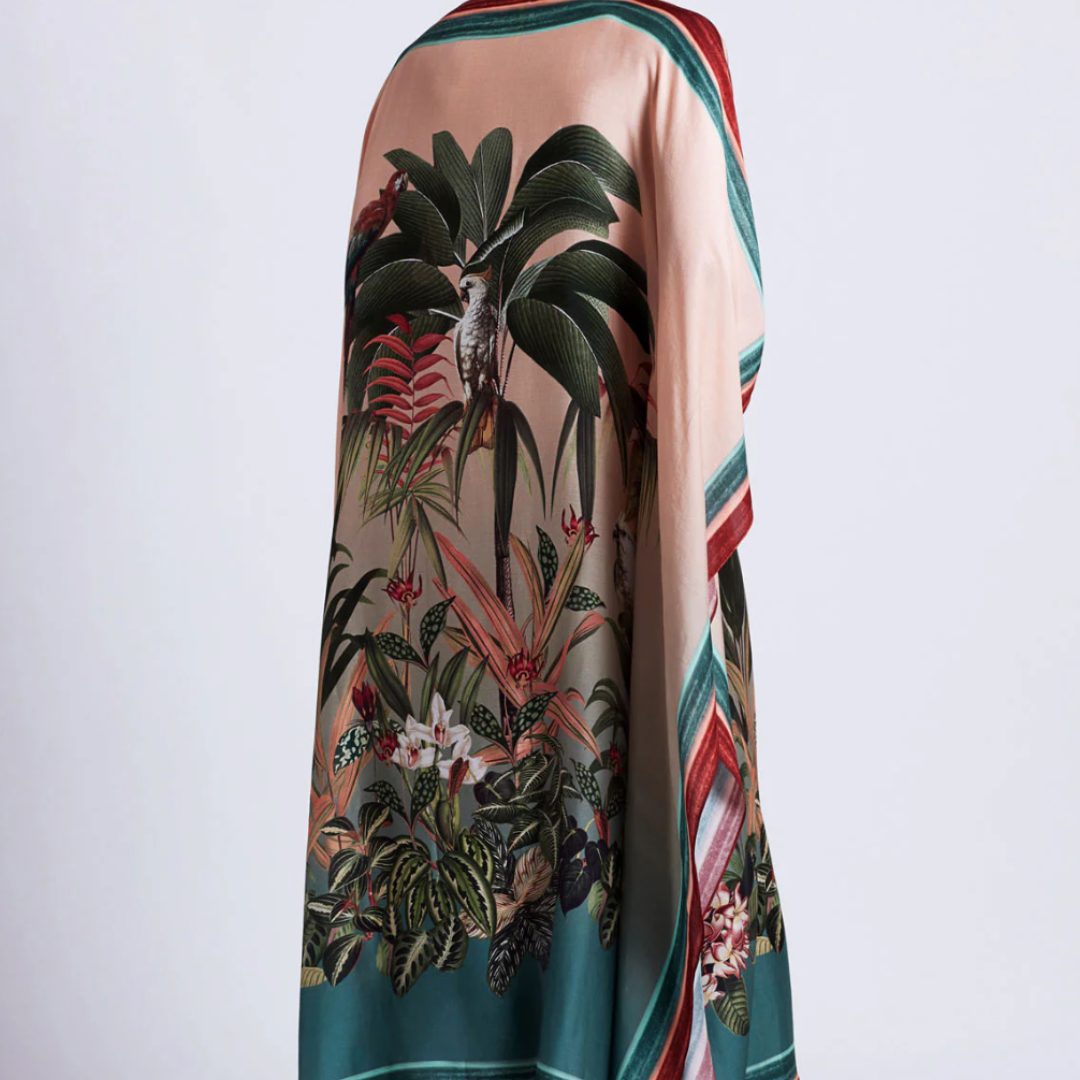 Paradise Silk Caftan