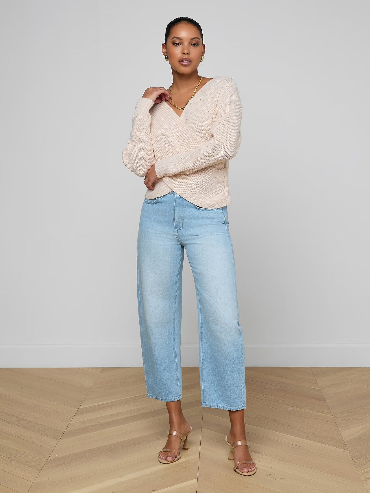 Antonella Crossover Sweater