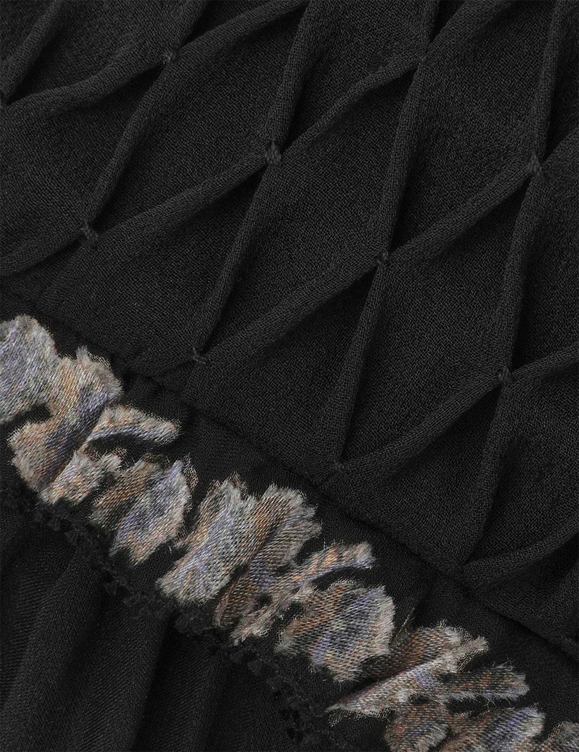 Dream Burnout Maxi Skirt