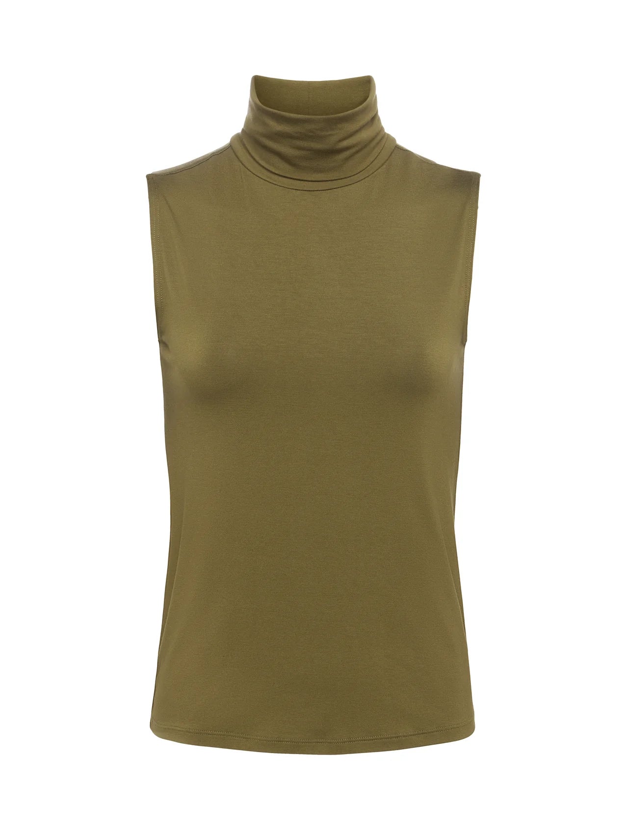 Cici Sleeveless Turtleneck