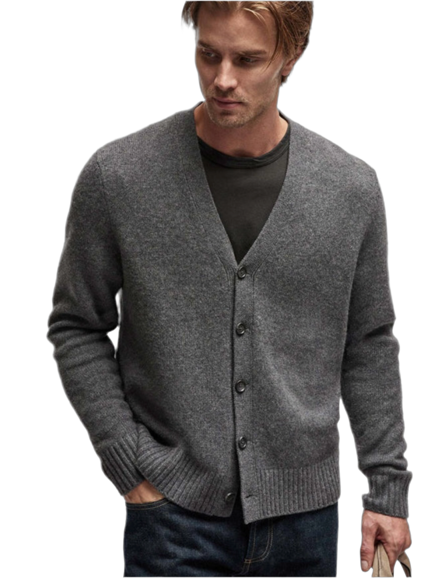 Recycled Cashmere Cardigan