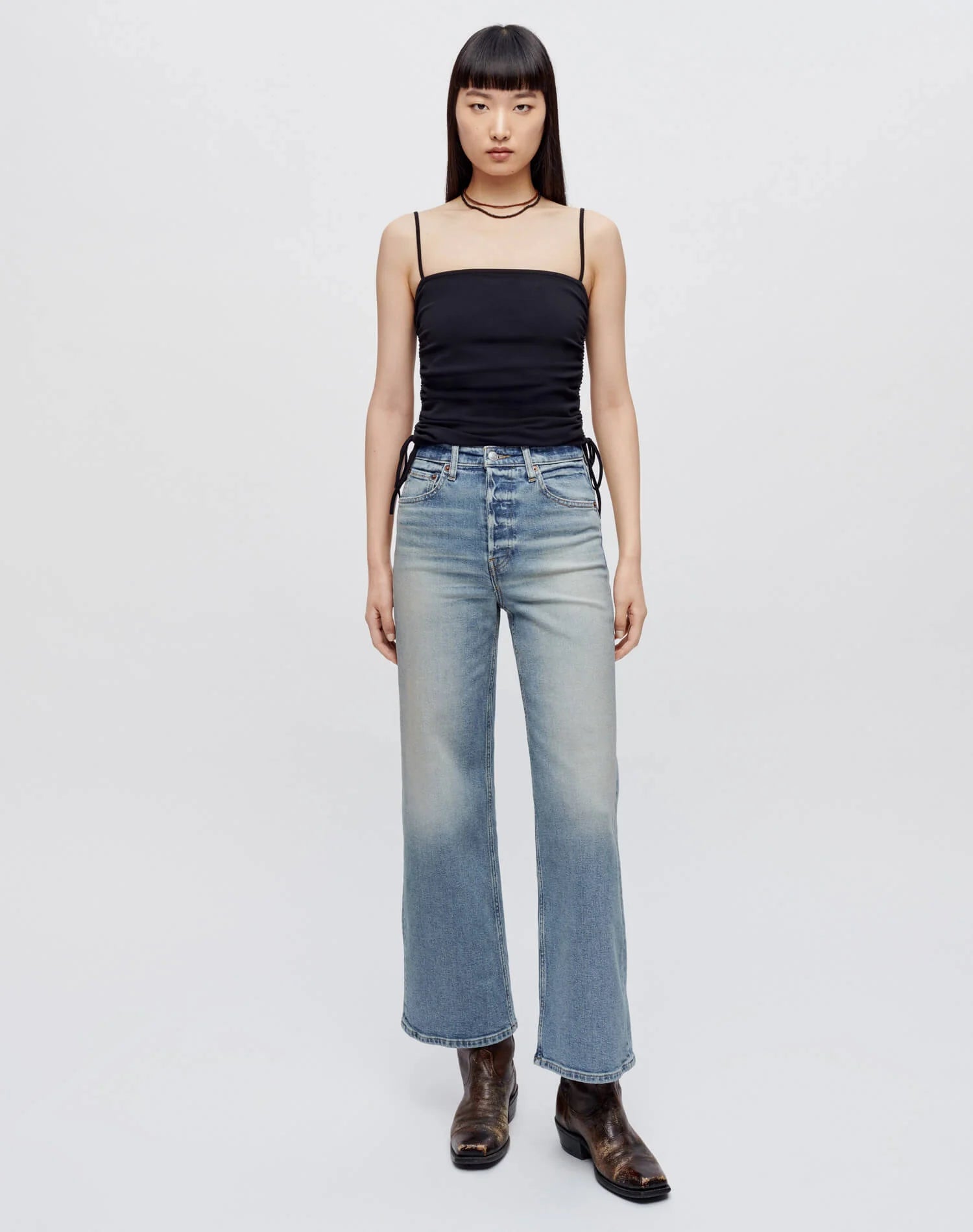 Comfort Stretch HR Wide Leg Crop - 29