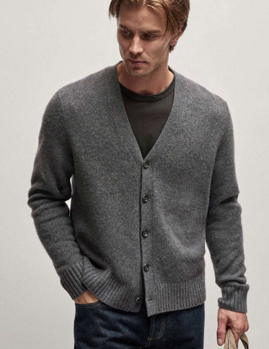 Recycled Cashmere Cardigan