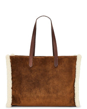 Load image into Gallery viewer, California Bag in Suede &amp; Shearling
