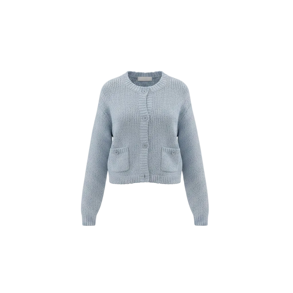 Helena Cropped Double Pocket Cardigan