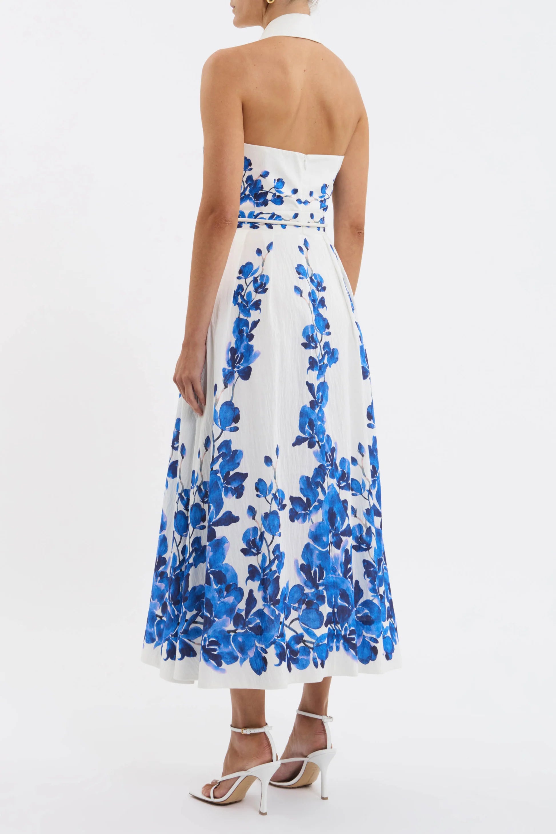 Orchid Blues Midi Dress