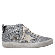 Load image into Gallery viewer, Mid Star Glitter Sneaker
