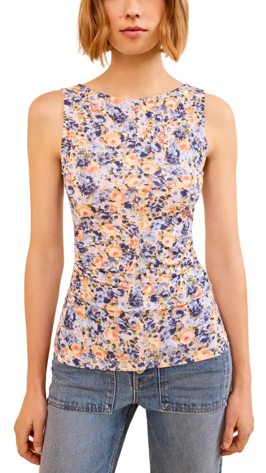 Loulou Short Sleeve Jersey Top