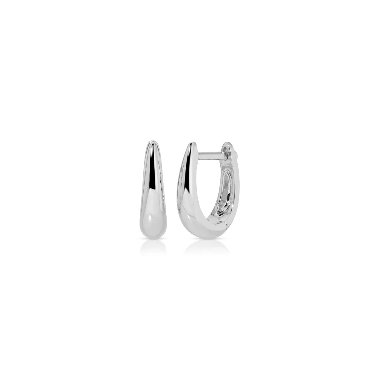 14KW Gold Mini Maeve Huggie Earrings