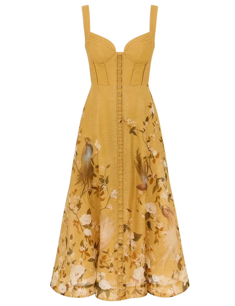 Momentum Corded Midi Dress
