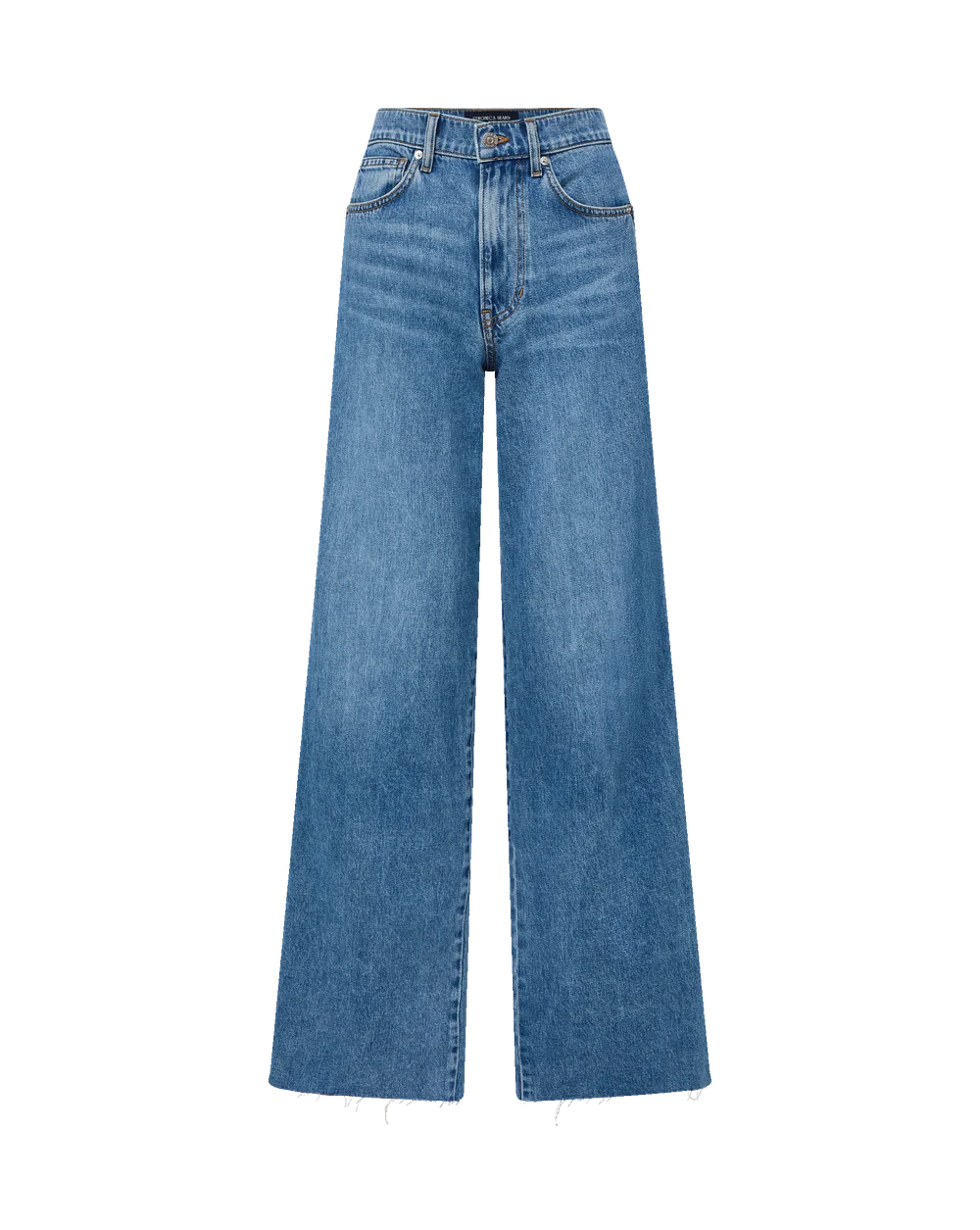 Kasey Mid Rise Wide Leg Jean