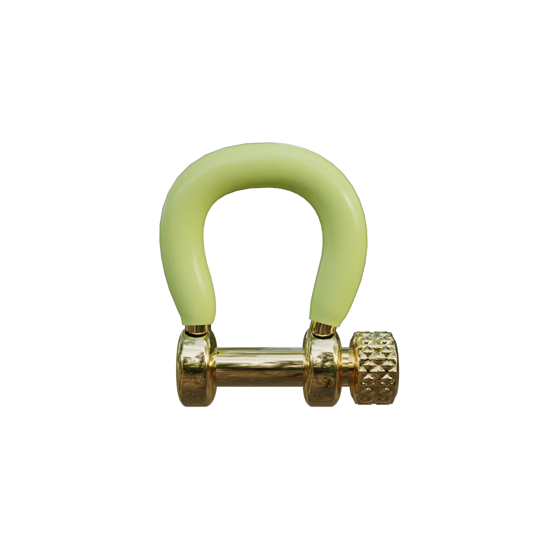 Neon Yellow Carabiner