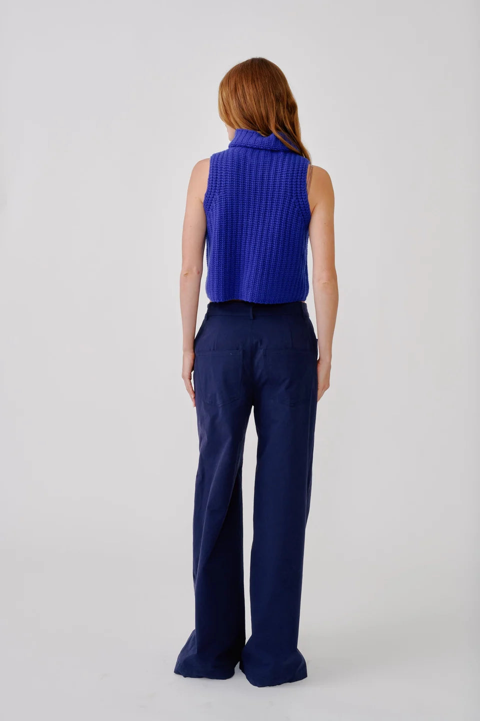 Saige Cropped Turtleneck