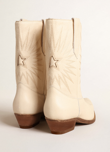Low Wish Star Leather Boot