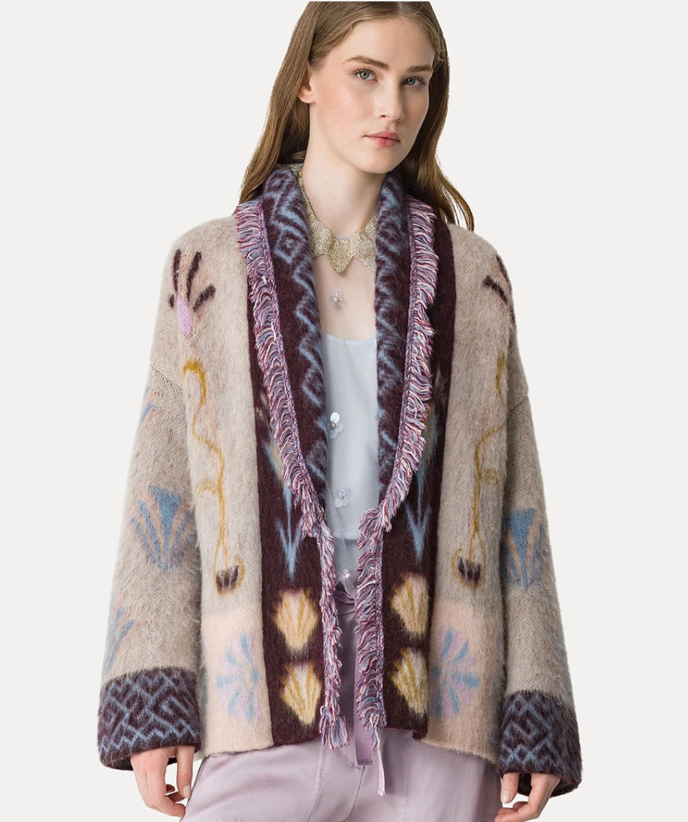 Baby Alpaca Sogni Long Cardigan