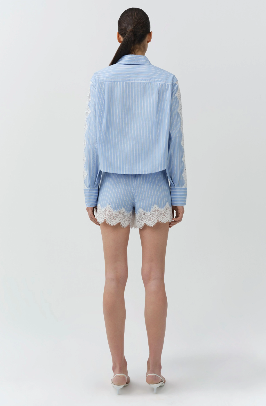 Emmie Cotton Lace Shorts