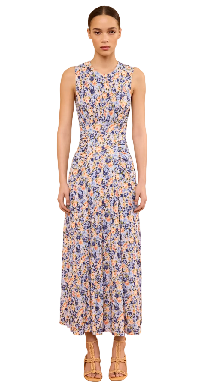 Lana Ruched Jersey Dress