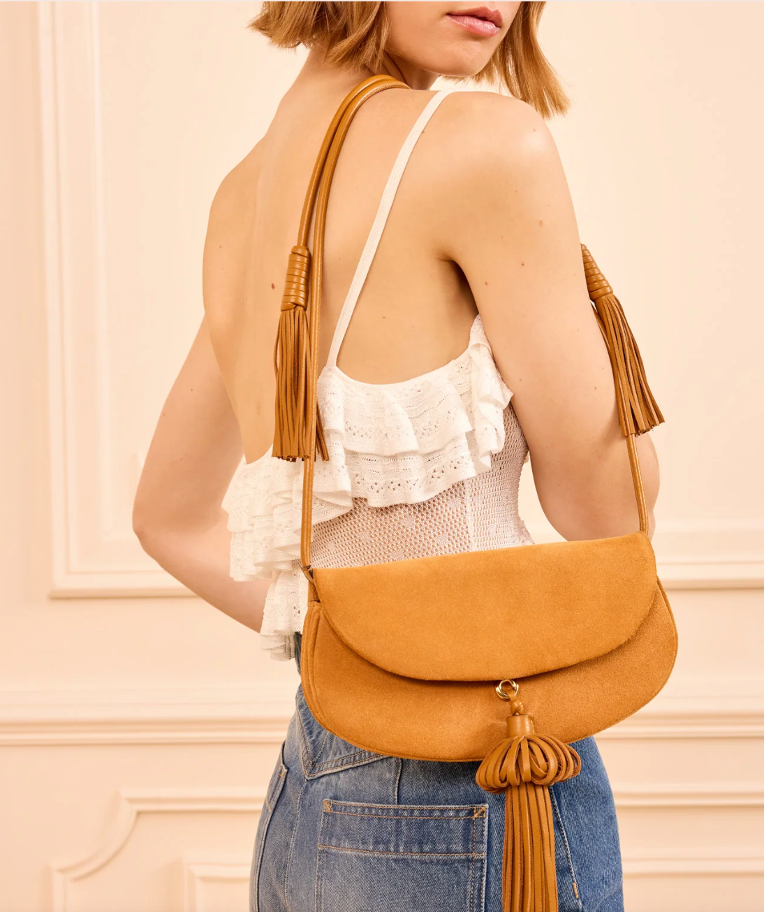 Paloma Tassel Flap Bag