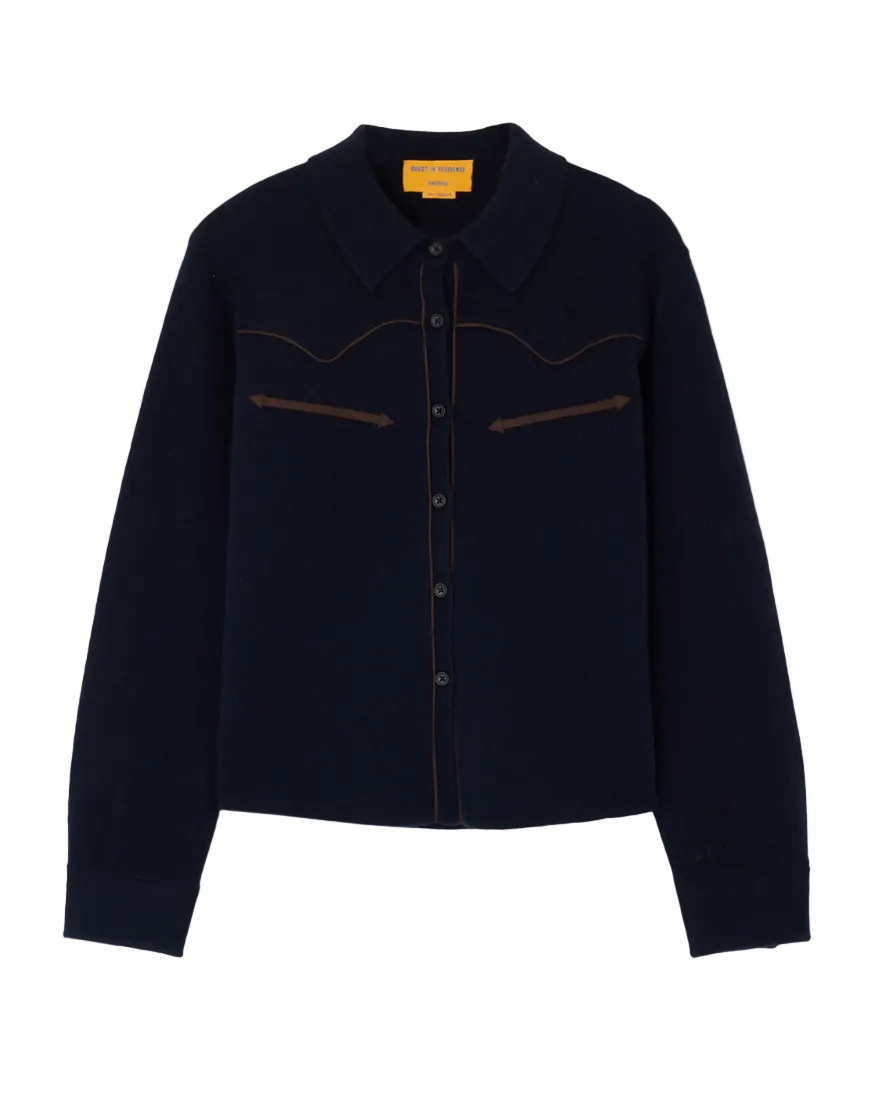 Cropped Western Shirt
