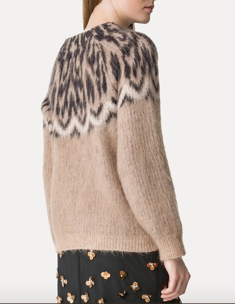 Baby Alpaca Fair Isle Sweater