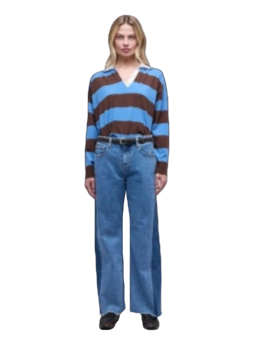 Godet Straight Leg Pant