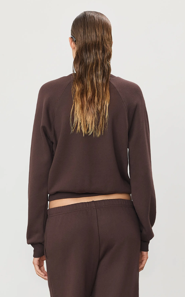 Shrunken Raglan Sweatshirt