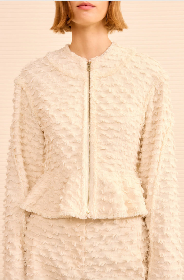 Rosalind Zip Peplum Jacket