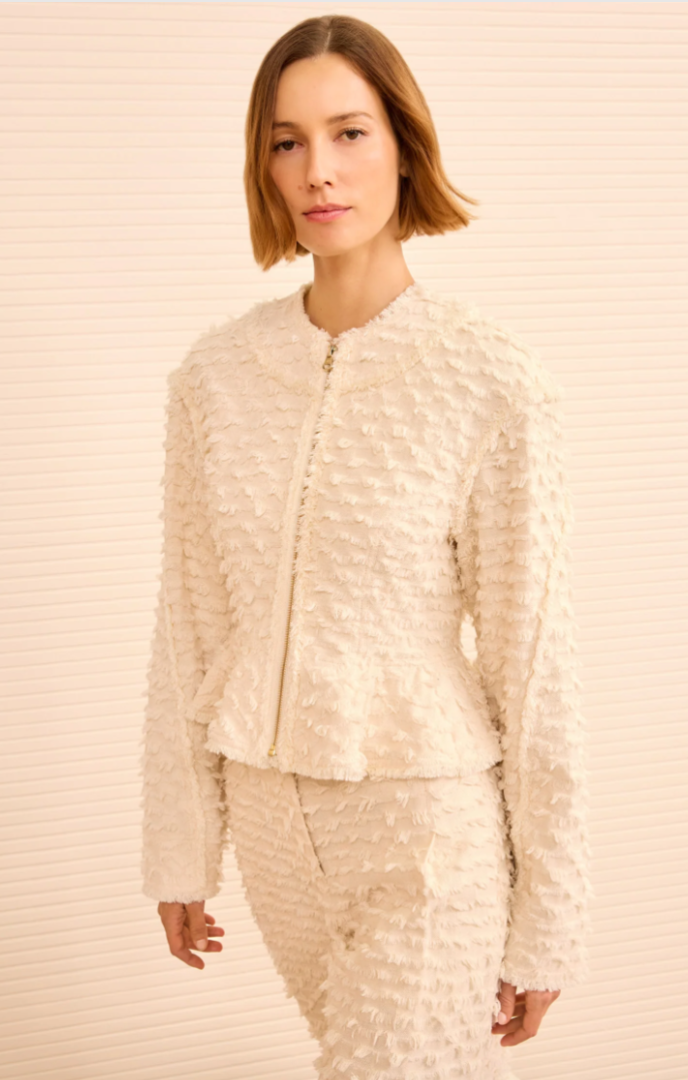 Rosalind Zip Peplum Jacket