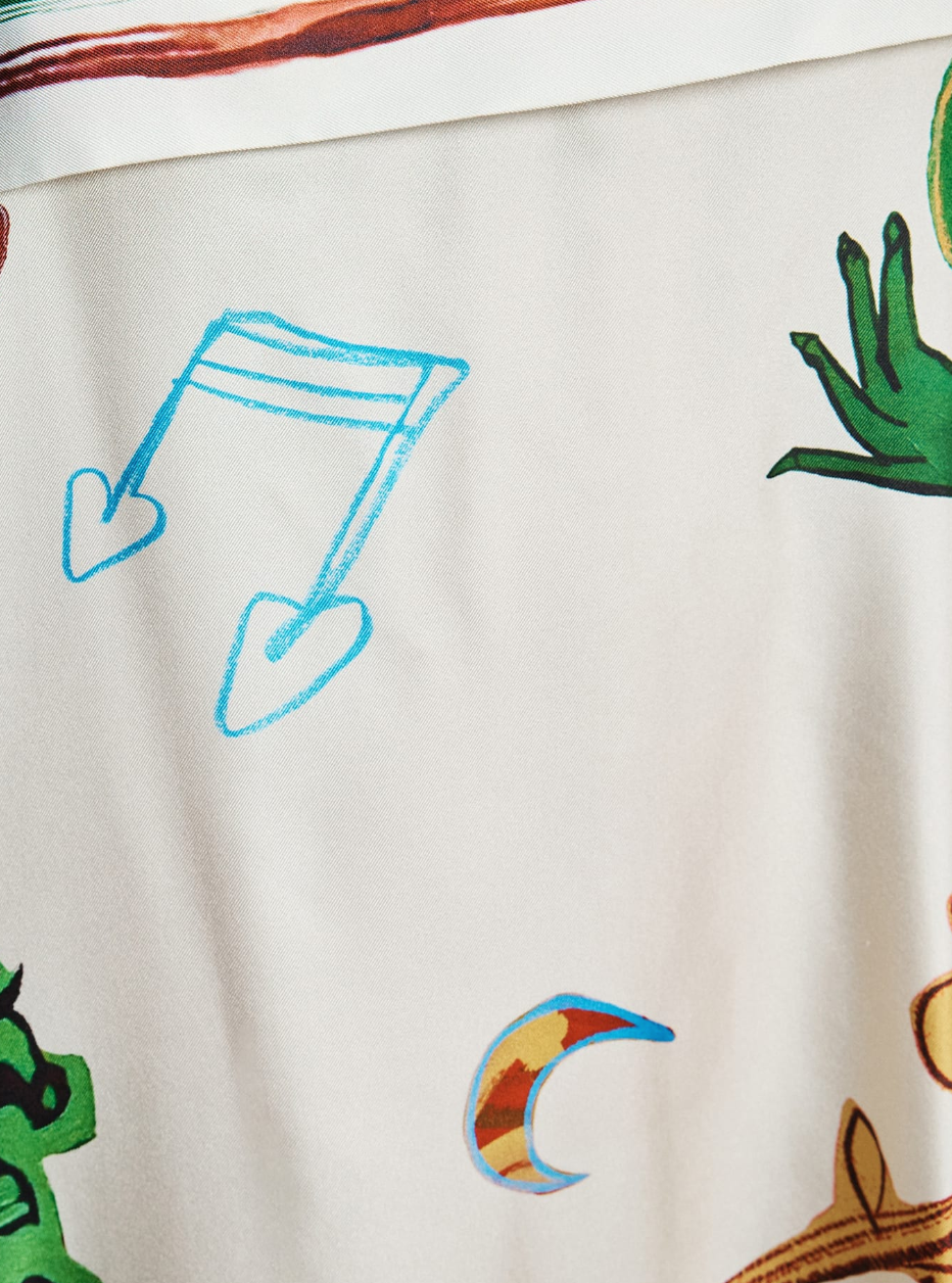 Tangible Love Silk Midi Dress