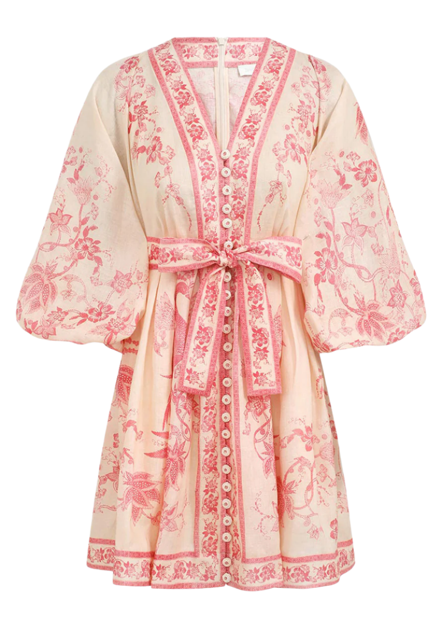 Lucky Plunge Mini Dress