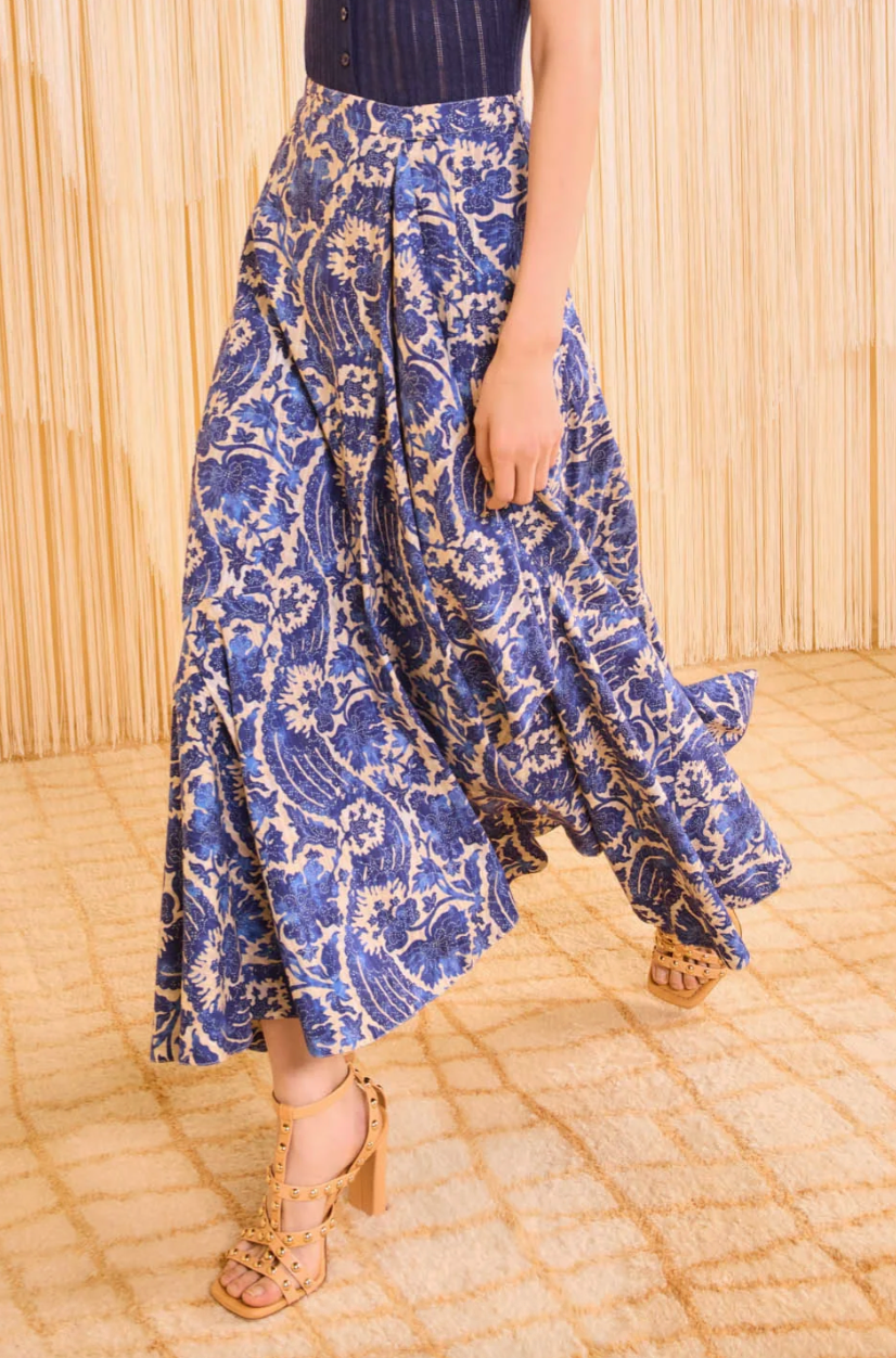 Sabina Faux Wrap Skirt