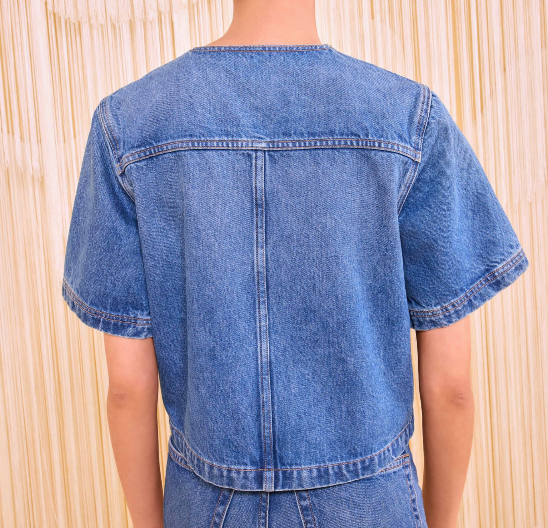 Serge Short Sleeve Jacket