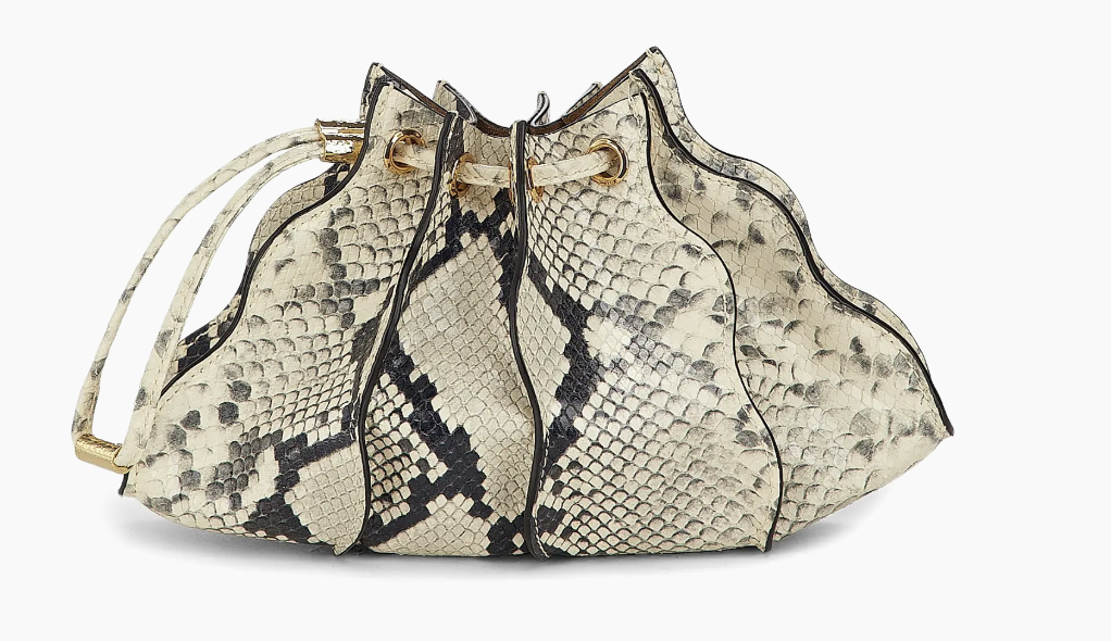 Adria Pleated Wave Mini Crossbody
