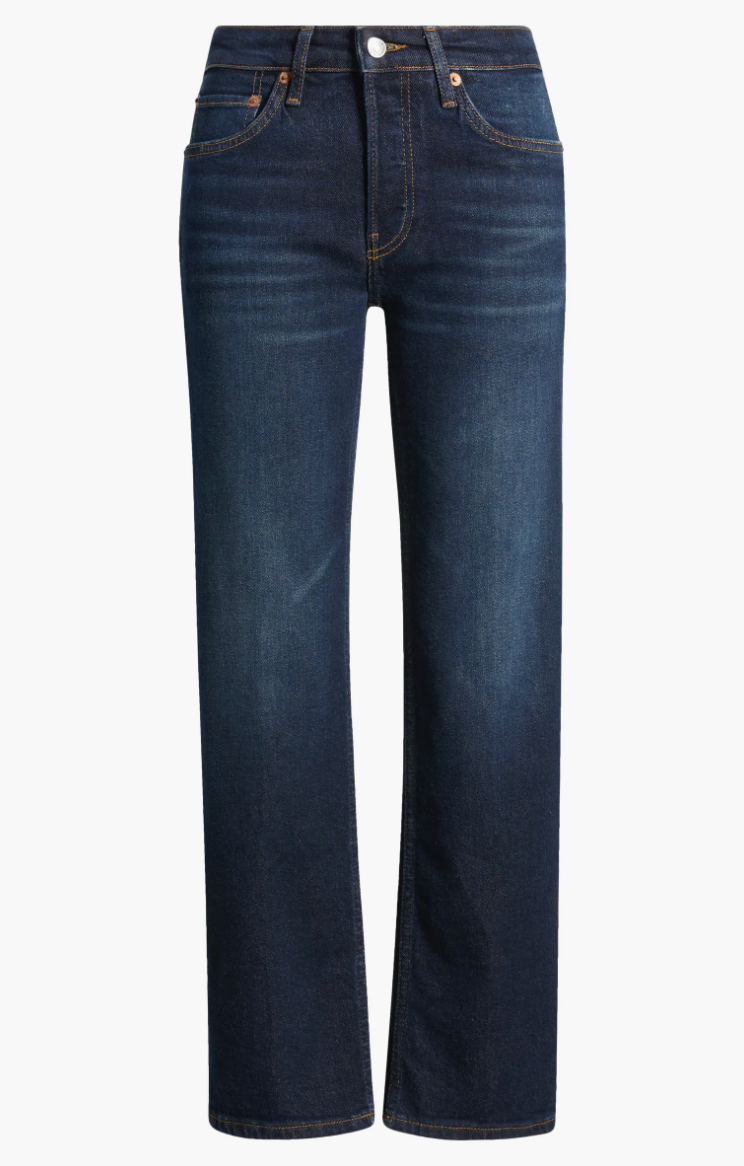 Slim Straight Crop