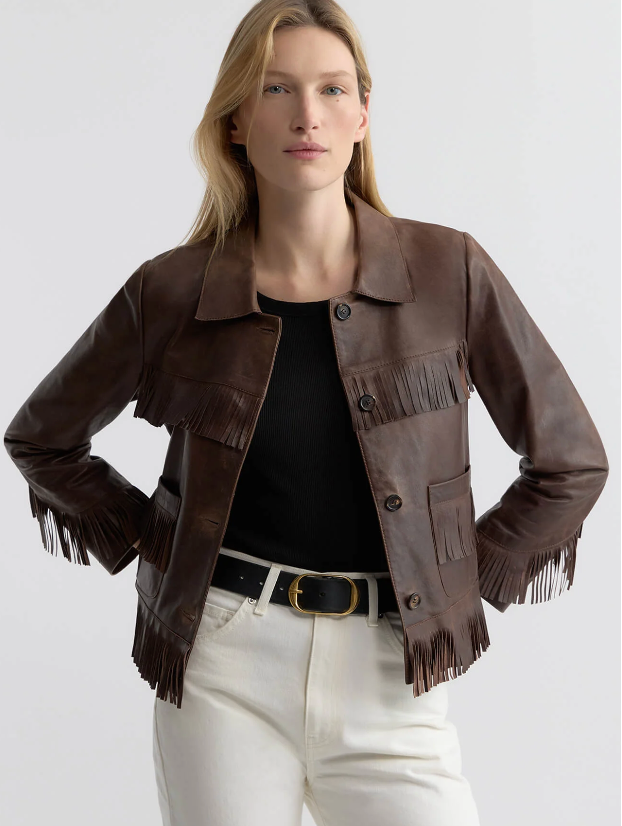 Lazare Fringe Jacket