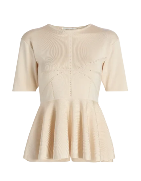 Luna Peplum Top