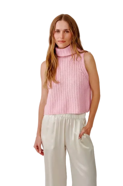 Saige Cropped Turtleneck