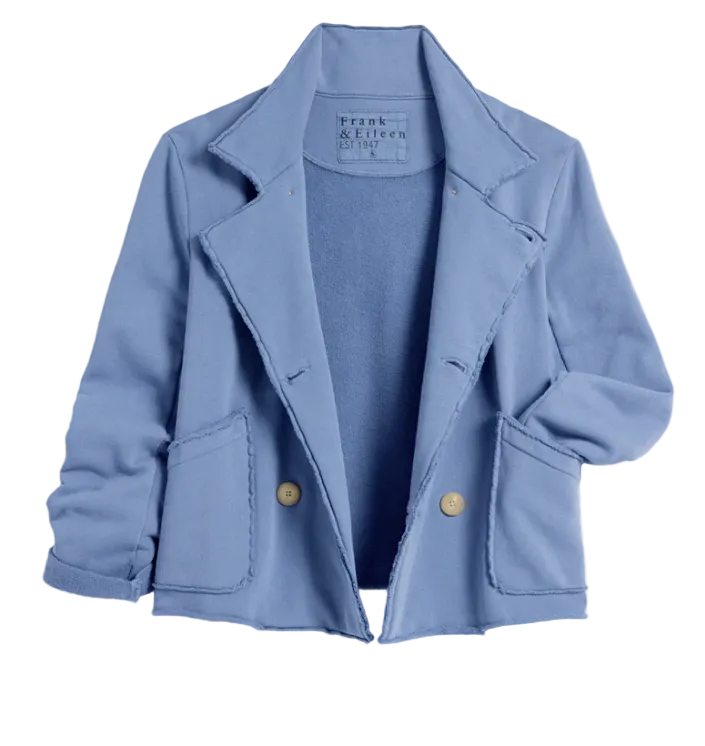 Cropped Sweatshirt Peacoat