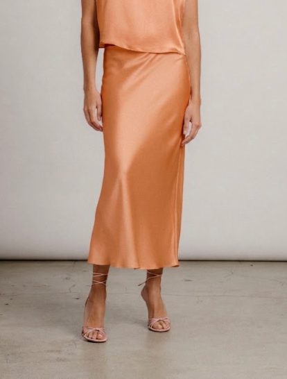 Miranda Scallop Bias Skirt