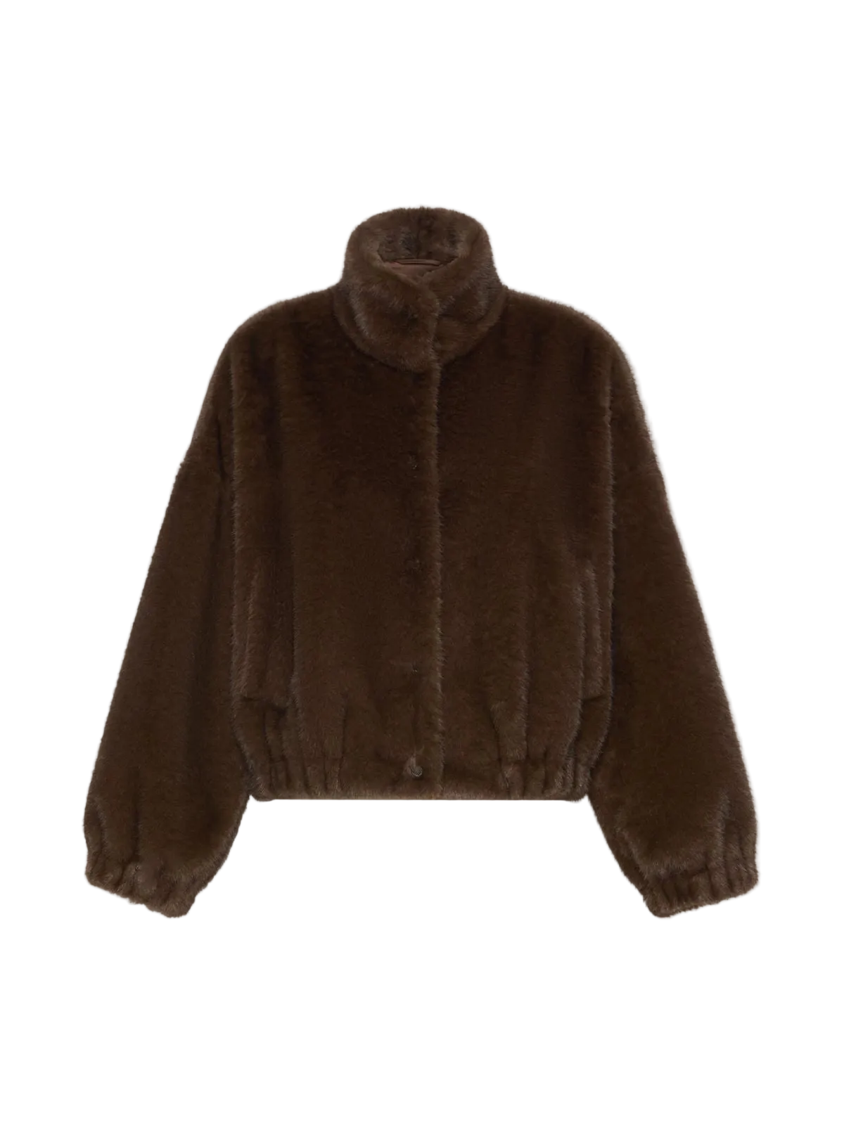 Fluffy Textured Short Jacket