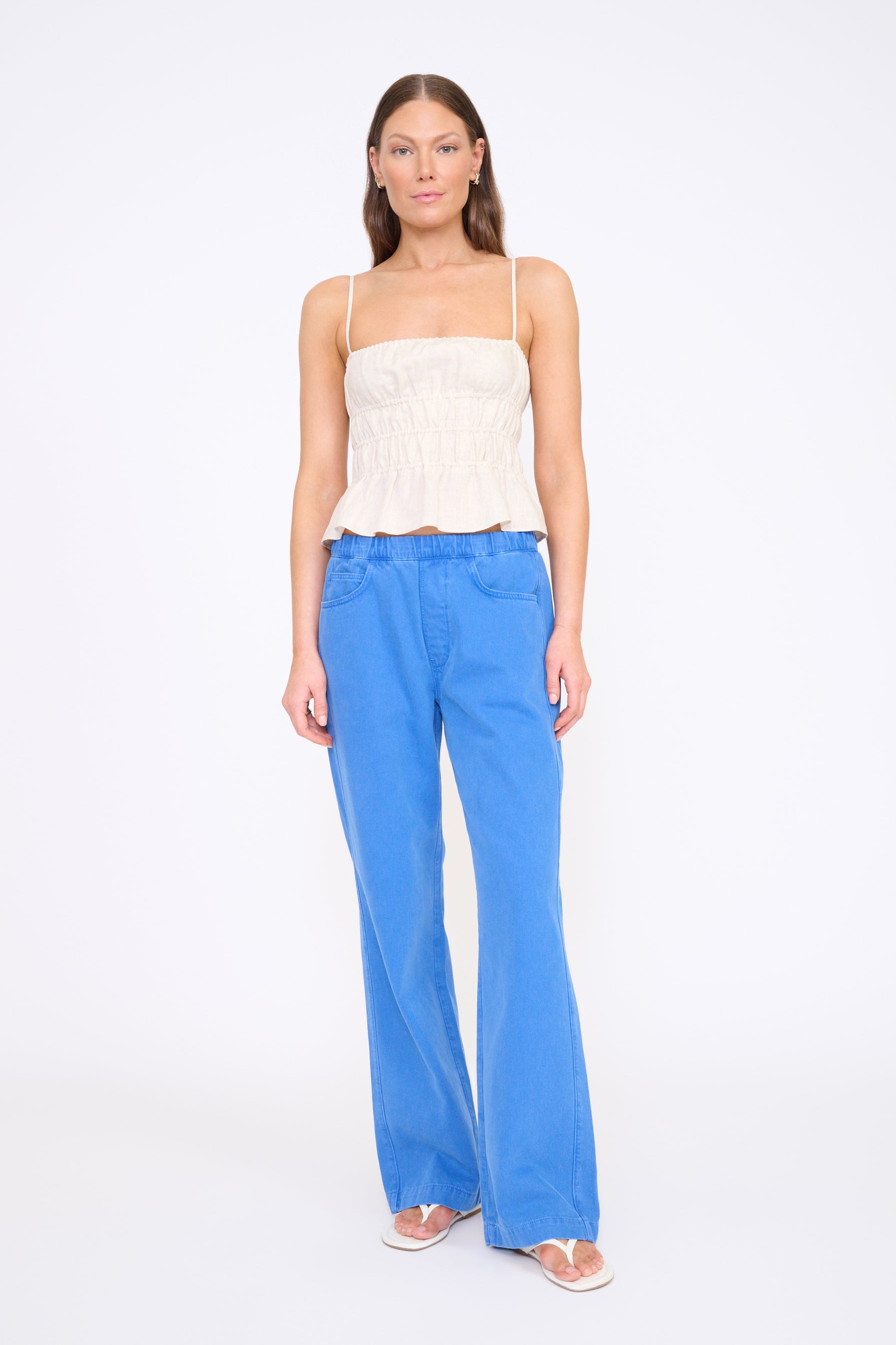 Ayla Linen Tank