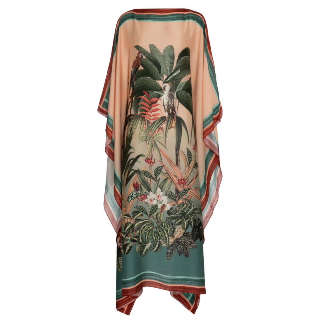 Paradise Silk Caftan